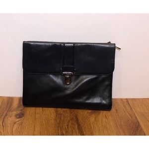 Kenneth Cole Leather Portfolio Briefcase